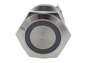 AC СИД 5A 250V символа кольца переключателя кнопки 22mm анти- металла вандала мгновенный