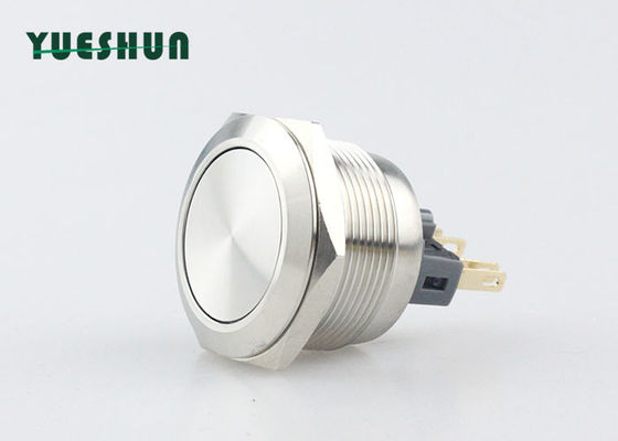 качество  25mm Panel Mount Push Button Switch , Stainless Steel Push Button Switch Фабрика