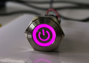 Водоустойчивый анти- переключатель кнопки вандала, 16mm загоренный переключатель кнопки